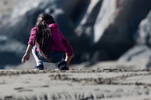 writing on sand